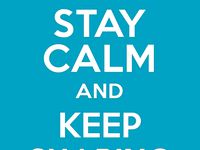 Stay Calm and Keep Sharing by zoescope