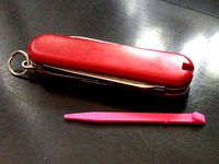 Swiss Army Knife toothpick by SteveCaplin