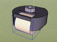 Roomba front wheel replacement by thingibox