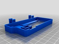 LCD Prusa Mendel mount by KilgoreTrout