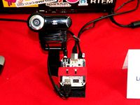 BeagleBone + Webcam holder by sciguy14