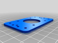OpenBeam NEMA 17 motor mount by OpenBeamUSA