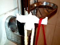 Two Pronged Shower hook by SecondOne