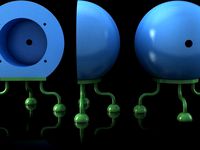 FT28D Speaker Orb with Base and Legs by DarkAlchemist