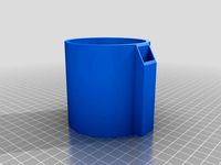 Fruit Holder for car cup holder side spoon holster.   by i3Dnaked