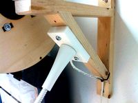Simple IKEA Jansjo mounting bracket by rebeld