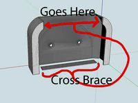 Apple TV 2 & 3 Generation, AirPort Express Mount & cross brace by i3Dnaked
