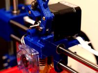Raj's Minimalistic Extruder MK1 for Printrbot by HammerFET