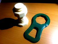 Wrenches for Large Threaded Bolts by Jaknil