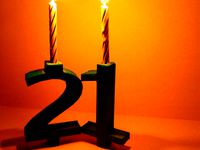 Basic Number Candle - Birthday Candle by Nicuma