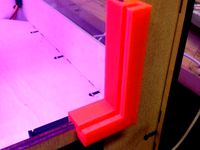 Makerbot Replicator Panel Holder by drandolph