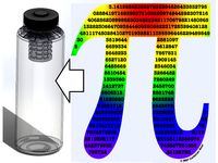 NALGENE COMBO LOCK (EASY AS Pi) by 2ROBOTGUY