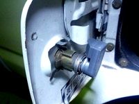 Tacoma Fuel Door Lock by coletrain