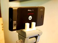 Tripod quick-release shoe for the Droid X by 2012rcampion