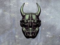 Hannya Mask 01 by MyDogJustice