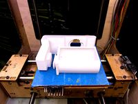 ThingOMatic 1KG Filament Spool Holder by davepix