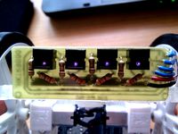 CNY70 sensor array for printbots [Git repo] by CarlosGS