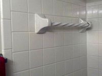 Wrought Iron Towel Bar by GaryJSmith