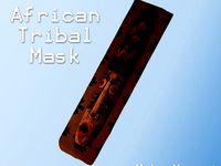 African Tribal Mask by Moceri