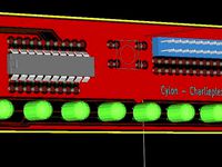 Drive Bay Cylon - 12 LED Larson Scanner by phenoptix
