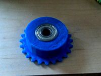 #25 Chain sprocket - 24 tooth w/ bearings by daveseff