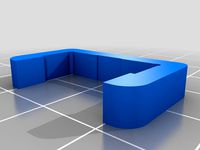 wire clip for 20x20 t-slot by Simonious