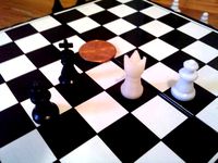 Replacement King for Travel Chess Set by cymon
