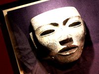 Mayan Face Mask by tomburtonwood