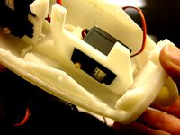InMoov new hand servo brackets by Gael_Langevin