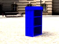 Tardis Bookcase STL by EvoGenius