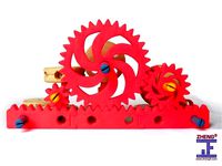 Zheng3 Tinkeriffic Gear Train by zheng3