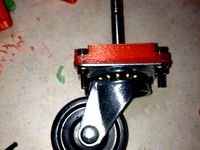 Grid Beam Caster Adapter by gjbroom