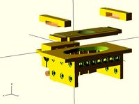 Quick-Fit X Carriage for @Printrbot - OpenSCAD by ajd4096