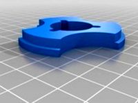 Filament Spool holder for PP3DP Spools by thinkl33t