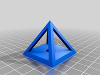 Calibration Pyramid with 8mm Hole by beekeeper