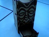 Tiki Dice Tower by msraynsford