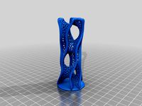 Print competition Voronoi D Tower 1/4 res 1/2 size by @Dizingof by RichRap