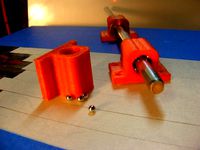Simple Linear Bearing from NYLON by Taulman