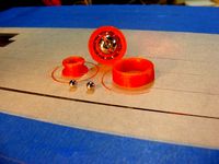 NYLON Derivative of the Printable 608 Ball Bearing by Taulman