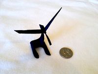 Mini Desktop Wind Turbine by trebhill