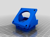 Nema 23 to 17 adapter with offset angle. by LewisWorkshop