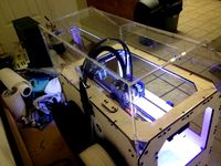 Replicator 3mm hood and cover by drandolph