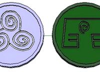 Avatar Element Coins by CougJ