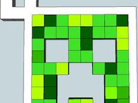 Creeper Keyring by BillyBigStuff