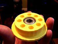 Large Spindle Holder for 2 lb Ultimachine Spool by beardface