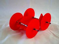 Rubber Band Powered Car by mrigsby