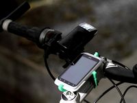 Bike-Clamp for HTC-Wildfire-S on Bontrager handlebar by michimartini
