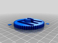 Reprap Makerbot Logo Gear by MangoT21