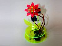 SolarRoboFlower Kit 1.1 by hackerspaceshop