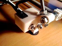 Power socket bracket with switch for RepRapPro Huxley by peterstrapp
